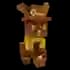 Gilded Choc Easter Bunny